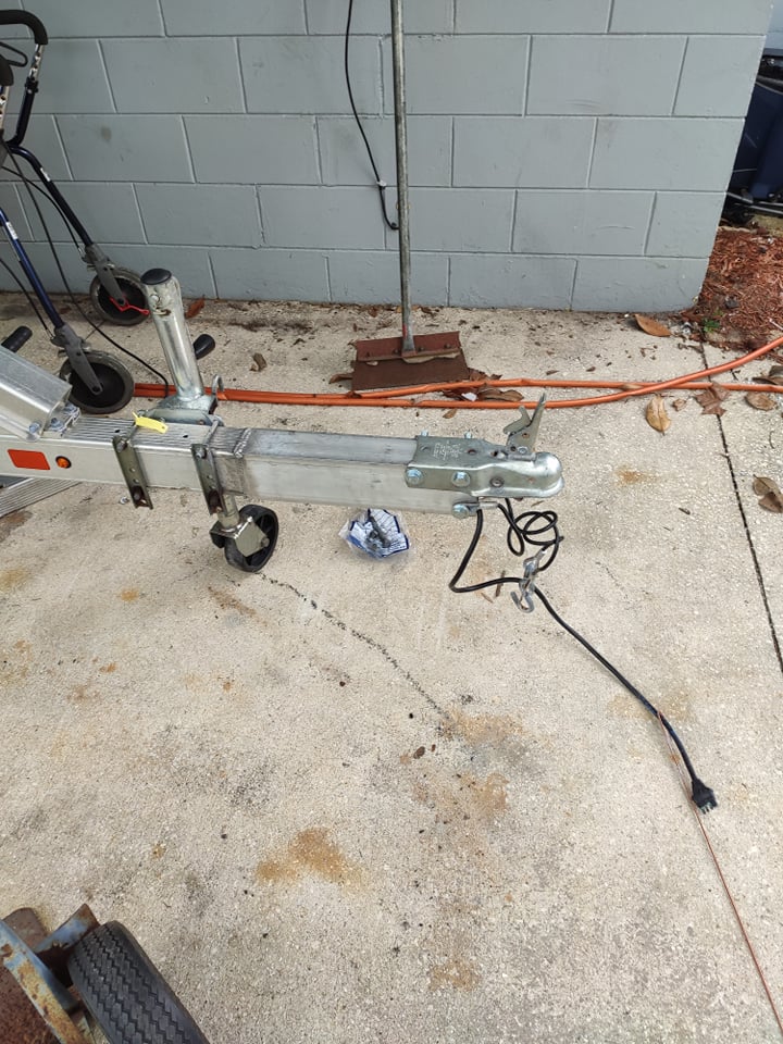 Aluminum zoom out welding repair
