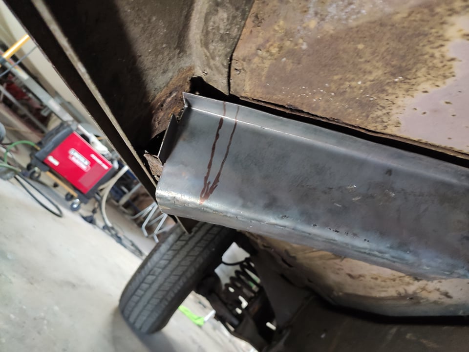 Truck rust repair custom