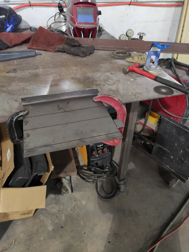 Truck rust repair fabrication